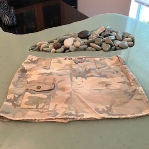 Rusty camo skirt